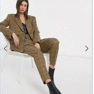 ASOS Tall sharktooth dad suit